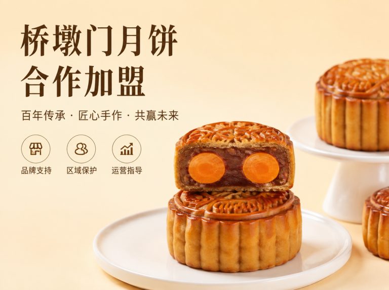 临安区桥墩门精品果仁大月饼